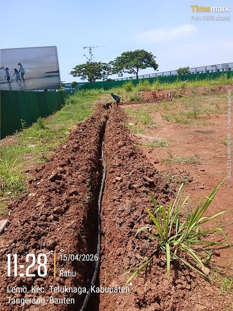Foto sampul untuk proyek Proyek Galian Kabel Open Cut & Rojok di Lemo, Kabupaten Tangerang